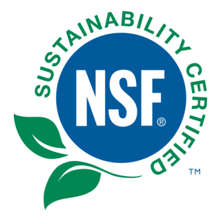 NSF Sustainability Certified Product logo